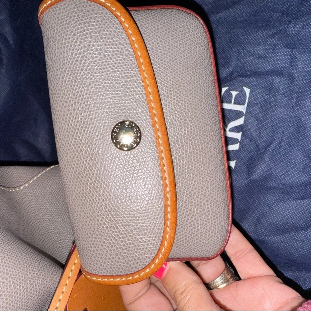 Browngray Dooney And Bourke Shelby Shopper Tote with dust bag and clip on wallet - Picture 4 of 14